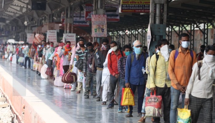 नागपुर से लखनऊ छोटी लाइन पहुंची ट्रेन, करीब 1200 लोगों की घर वापसी