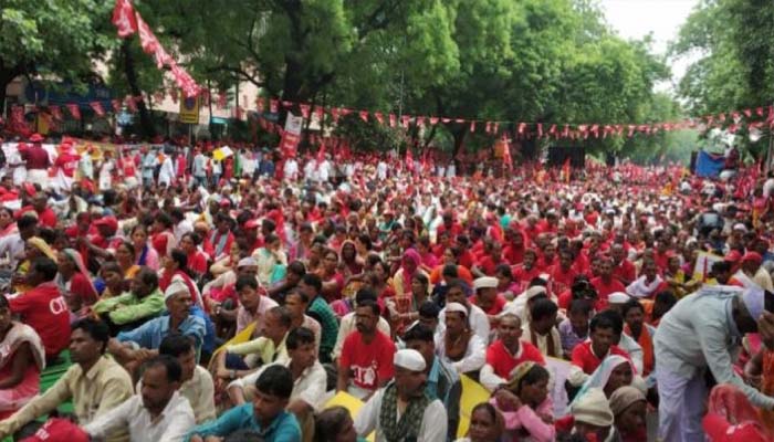 मजदूरों के केंद्रीय संगठनों के 22 मई को देशव्यापी विरोध को वामदलों का समर्थन