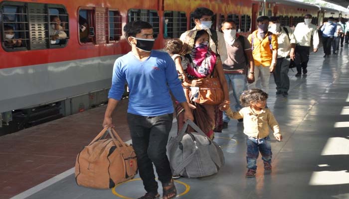 श्रमिकों को लेकर प्रदेश में आई गुजरात से 223 ट्रेन, महाराष्ट्र से 97, पंजाब से 78