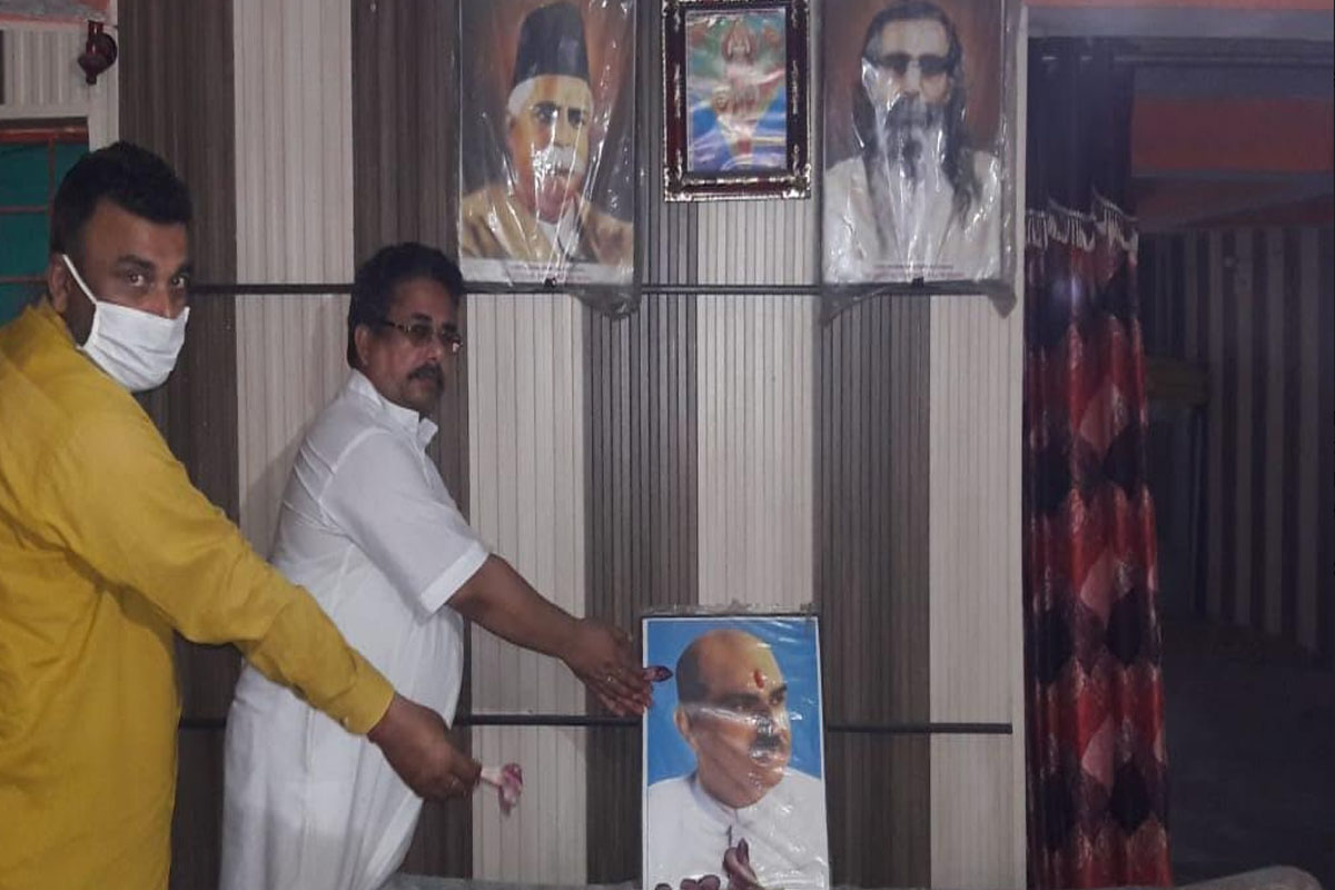बलिदान दिवस: पूर्व संगठन मंत्री ने श्यामा प्रसाद मुखर्जी को किया याद, दी श्रद्धांजलि