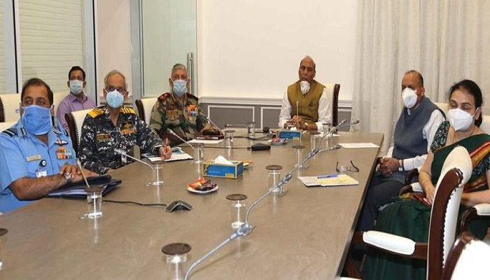 सीमा मुद्दे पर हुई बैठक: रक्षामंत्री समेत शामिल हुए CDS और सेना प्रमुख
