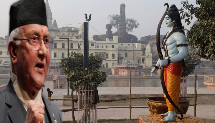 ओली का विवादित बयान: नेपाल में असली अयोध्या, भारत के राम नकली