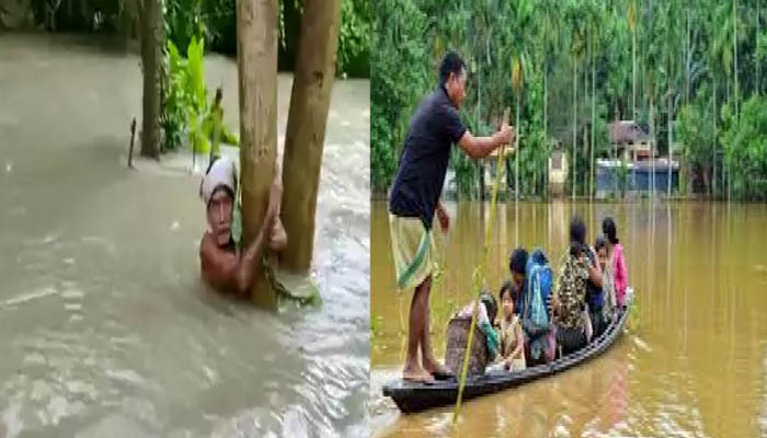 खतरे में असम-बिहार: बाढ़ से हुई लाखों जिंदगियां तबाह, राहत कार्य जारी