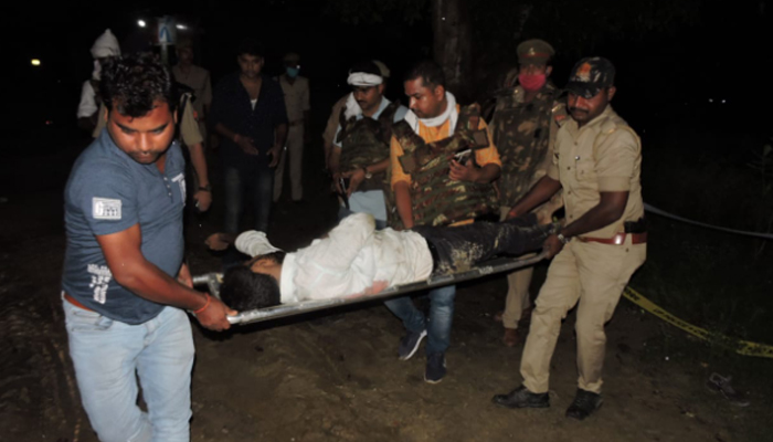 पुलिस पर तबतोड़ गोलियां: मारा गया 50 हजार इनामी बदमाश, घाटों चली मुठभेड़