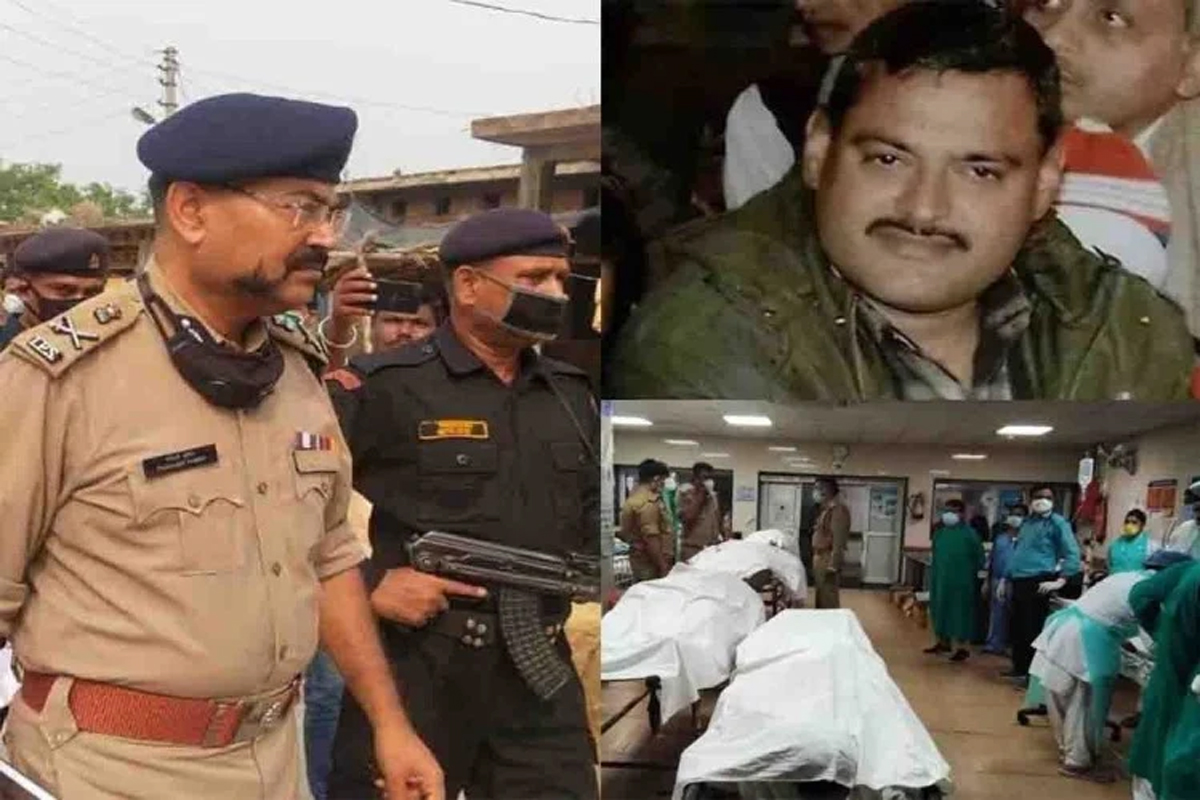 कानपुर कांड का खुलासा: 8 पुलिसकर्मियों की हत्या से कांपा यूपी, हुई ताबड़तोड़ फायरिंग