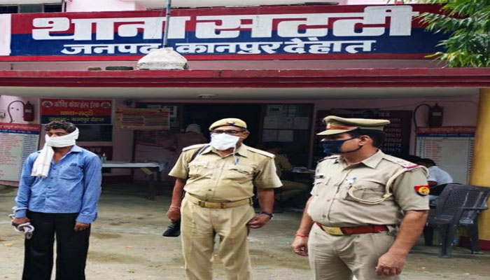 पुलिस कार्रवाई जारीः कानपुर देहात के सट्टी में दबोचा गया, 12 हजार का इनामी