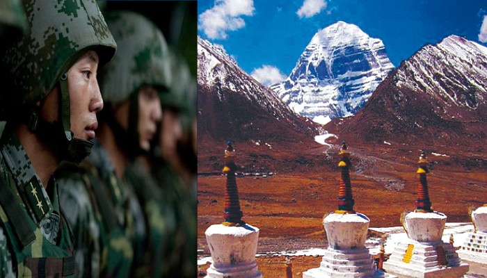 India china clash: constructs Chinese missile site at kailash mansarovar