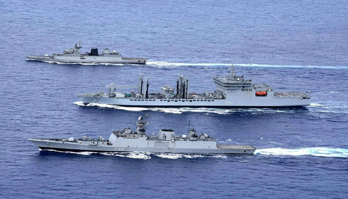 Indian navy ship south china sea