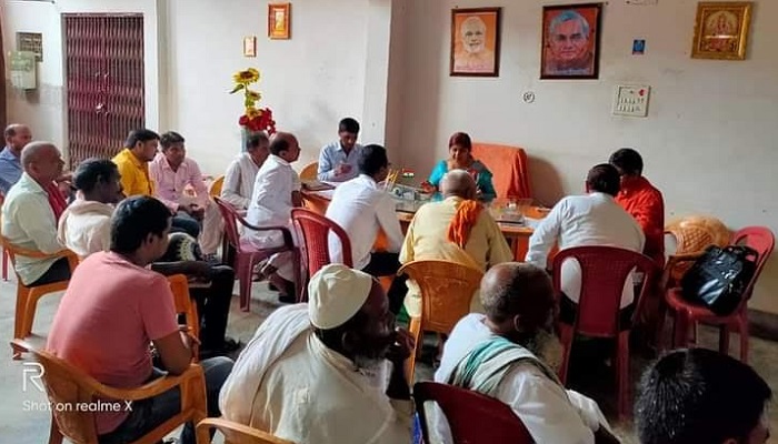 MLA Sangita Balwant in meeting