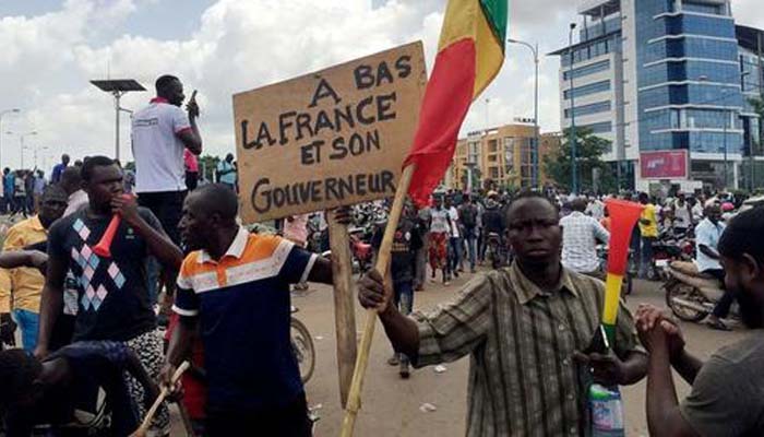 Protest in Mali