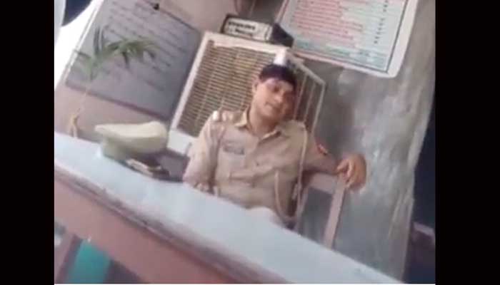 SO का शर्मनाक वीडियो वायरलः कही इतनी गंदी बात, यूपी पुलिस में मचा हड़कंप