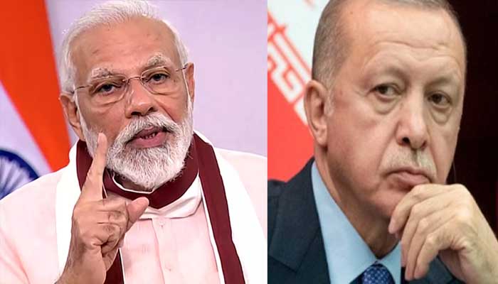 भारत की तुर्की को नसीहत: आंतरिक मामले में ना दें दखल, Pak को समर्थन की बात