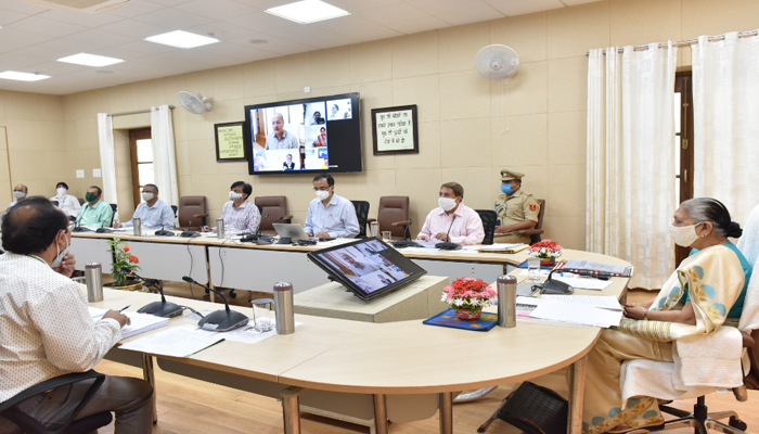 सांस्कृतिक केन्द्र की विशेष ऑनलाइन बैठक में पहुंची राज्यपाल, दिए ये आदेश