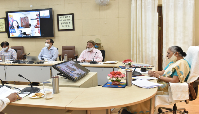 सांस्कृतिक केन्द्र की विशेष ऑनलाइन बैठक में पहुंची राज्यपाल, दिए ये आदेश