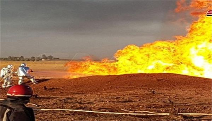 gas pipeline explosion