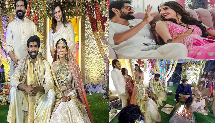 Wedding Pics: शादी के बंधन में बंधे राणा दग्गुबाती और मिहिका, शामिल हुए ये लोग