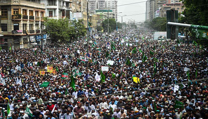 Protest Against Shia in pakistan