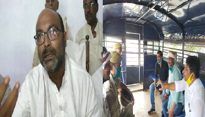 कांग्रेस कार्यकर्ताओं की गिरफ्तारी पर भड़के अजय लल्लू, बोले- नहीं बचेगी योगी सरकार