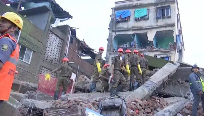 Building collapses in Bhiwandi