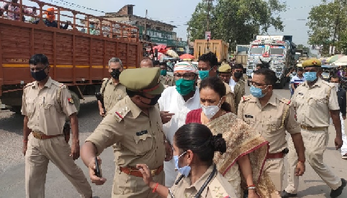 Congress leader Arrest