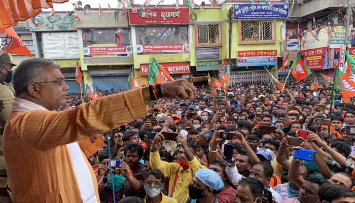 बंगाल में BJP ने की रैली, कोरोना पर दिलीप घोष ने किया ऐसा दावा, बवाल मचना तय