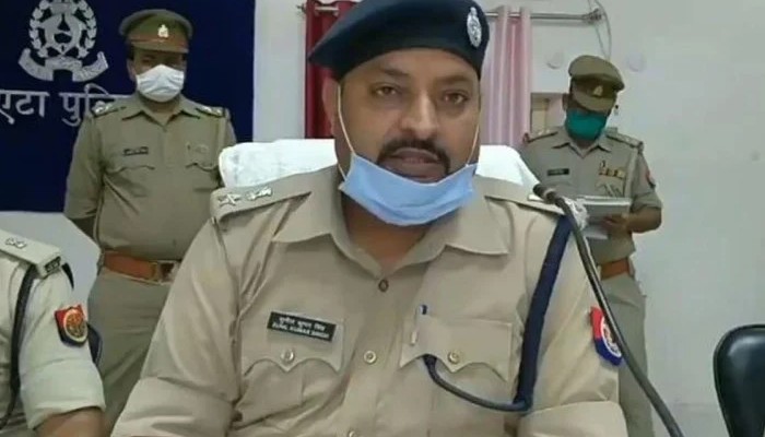 Etah Senior Sub Inspector-suspended for assaulting RSS Pracharak Father in police custody