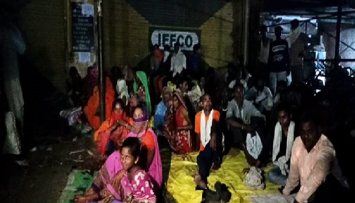 Former Sleeping In Front Of IFFCO