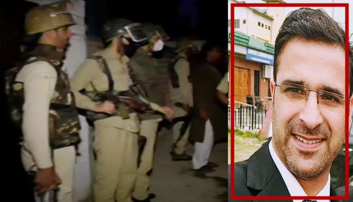 Jammu Kashmir Advocate Baber Qadri shot unidentified terrorists in Srinagar Hawal area