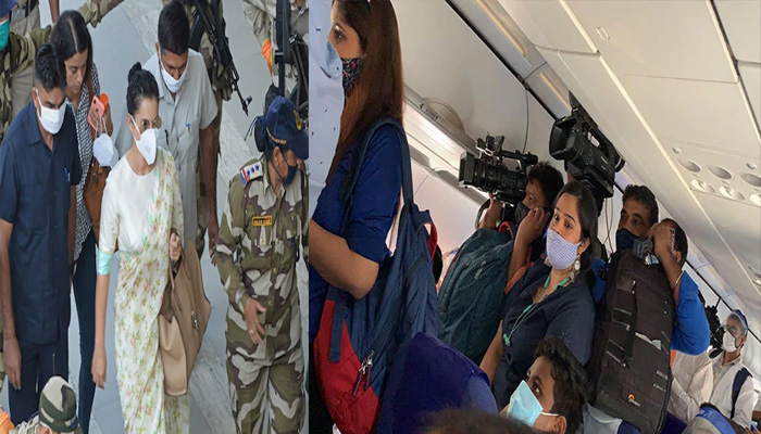 कंगना की विमान यात्रा: सुरक्षा उल्लंघन से मच गया बवाल, तुरंत मांगी गई रिपोर्ट