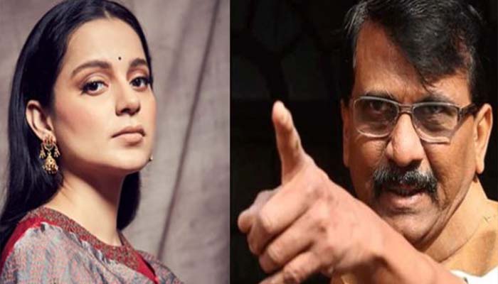 Kangna And Sanjay Raut