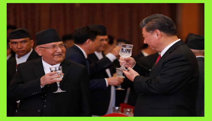 Kp Sharma And Xi Jinping