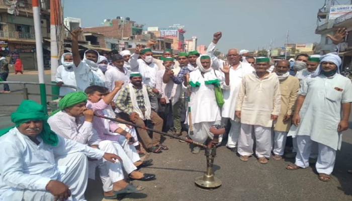 Meerut protest against Agriculture Bill
