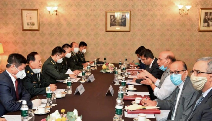 Rajnath Singh Met Chinese Defence Minister