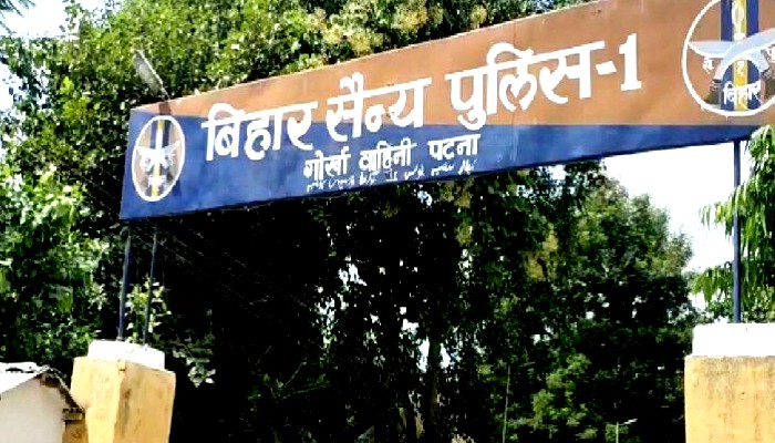 bihar military police camp firing two constable Commit suicide