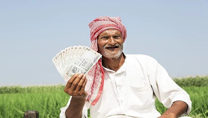 farmer with money