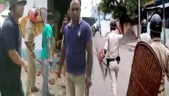 राज्य में खूनी बवाल: TMC और BJP कार्यकर्ता भिड़े, आधा दर्जन पुलिसकर्मी घायल