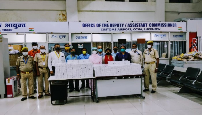16 lakh Drug Consignment seized in Lucknow Airport came from Abroad