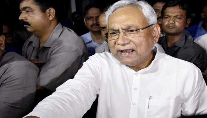 Bihar Election 2020 JDU Muzaffarpur Rally Nitish kumar got angry after youth chant murdabad 