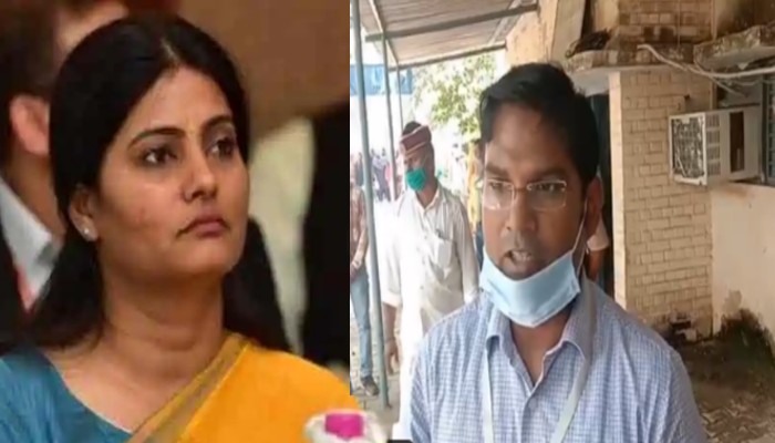 Dispute Between MP anupriya-patel and DM Mirzapur over power cut in kendriya vidyalaya