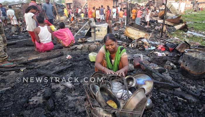 FIRE IN LUCKNOW