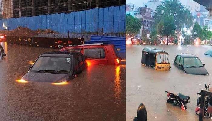 Flood In Hyderabad