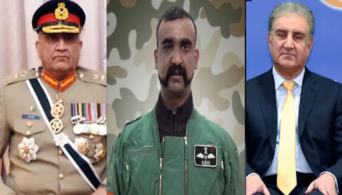 भारत के गुस्से से डरे पाकिस्तानी जनरल बाजवा, कांपने लगे पैर, अभिनंदन को छोड़ा