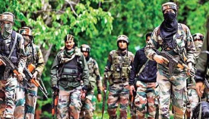 Terrorist killed in shopian during security forces encounter militants