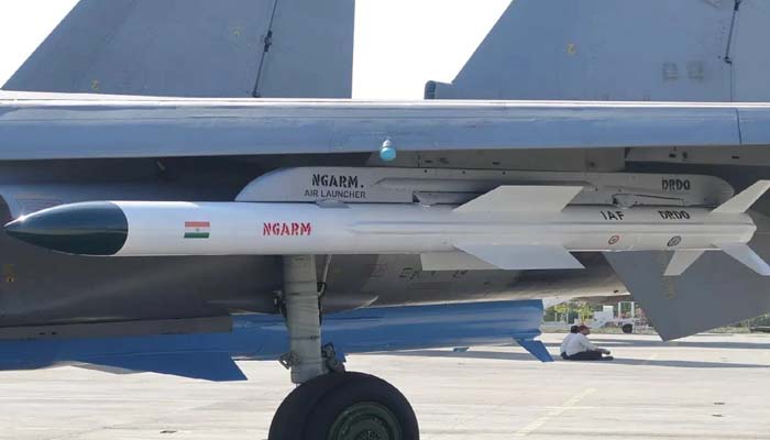 anti-radiation missile 'Rudram'-2