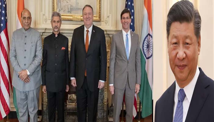 अमेरिका के विदेश मंत्री और रक्षामंत्री के भारत दौरे से भड़क उठा चीन, दी ये बड़ी धमकी