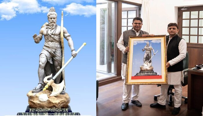 भगवान परशुराम की 108 फुट ऊंची प्रतिमा का स्वरूप तय, अखिलेश का मिला समर्थन
