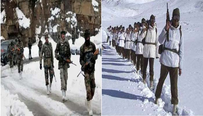 indian army on china border