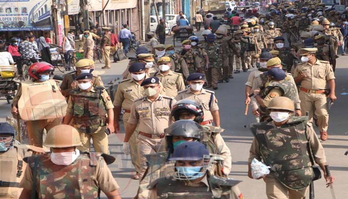 police rout march-5