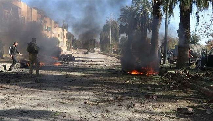 southern Afghanistan bomb blast