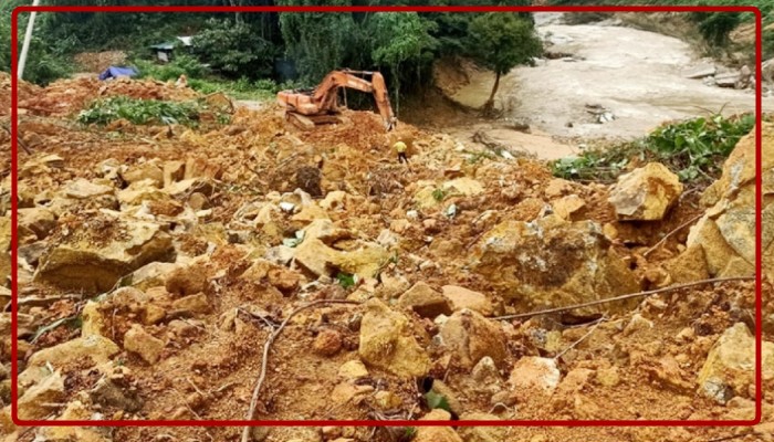 vietnam landslide may rescuers died recovered bodies